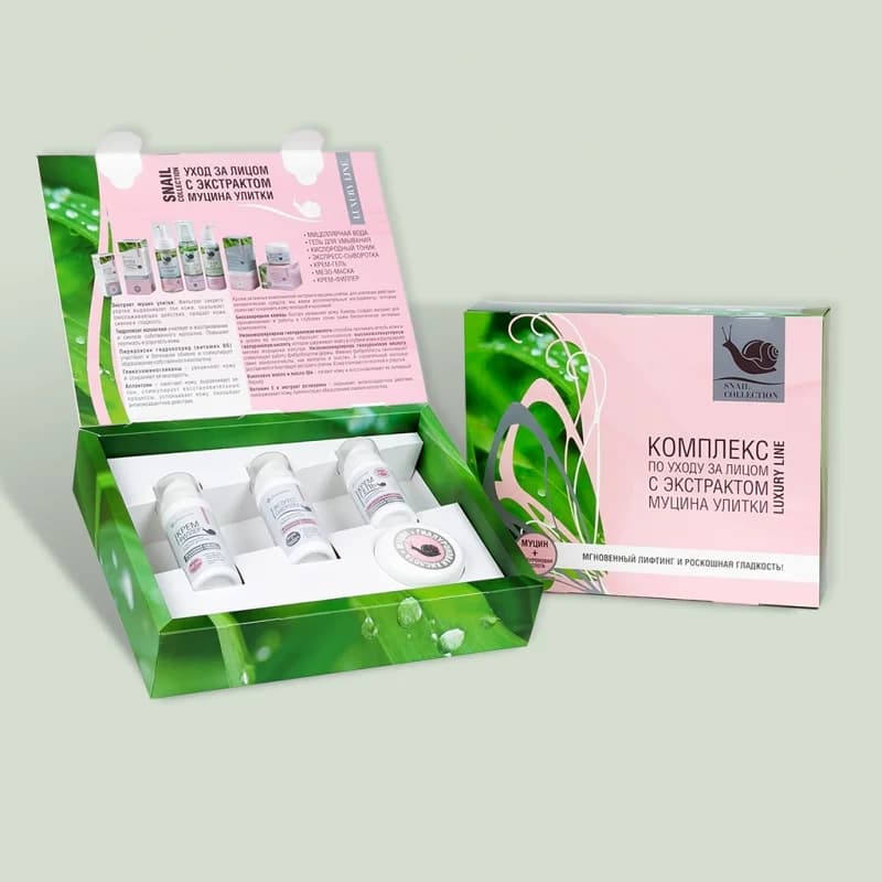 Комплекс по уходу за лицом с муцином улитки SNAIL COLLECTION — фото 2
