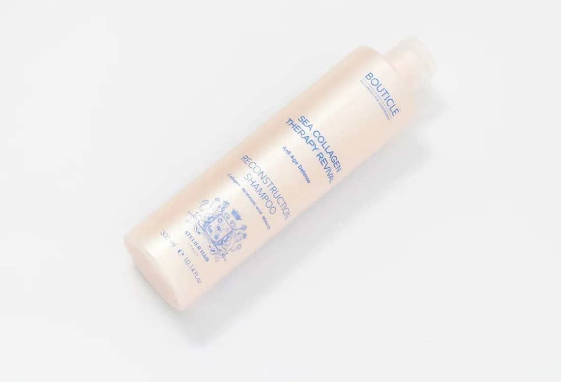 Bouticle Sea Collagen Therapy Revival Reconstruction Shampoo объём 300 мл — фото 2