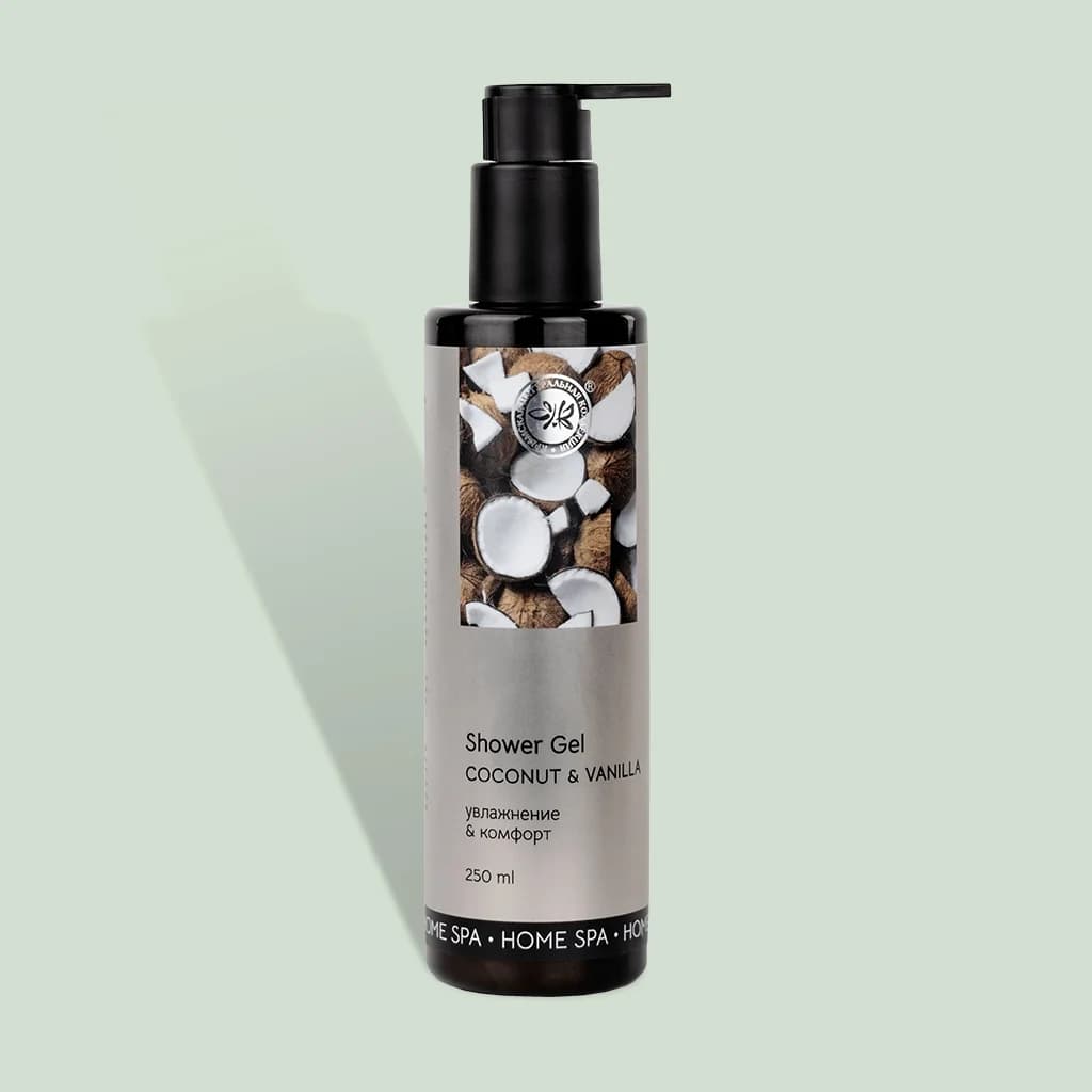 Гель для душа Кокос&Ваниль HOME SPA