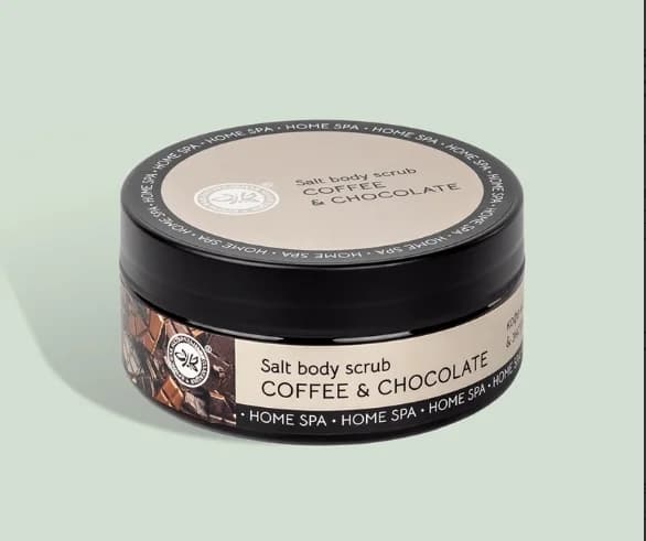 HOME SPA Cоляной скраб для тела "Кофе-шоколад"